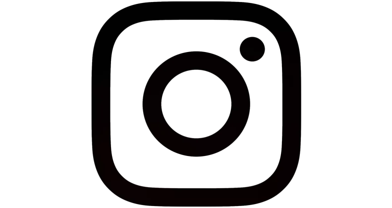 Instagram Logo In Black - SEON Digital Marketing