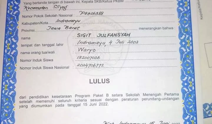 Perbedaan Ijazah Paket C Asli Dan Palsu - SEON Digital Marketing