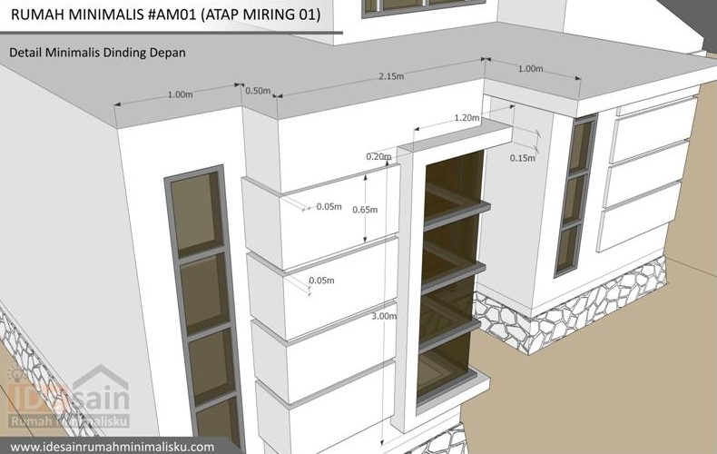 Detail Dinding Depan - SEON Digital Marketing