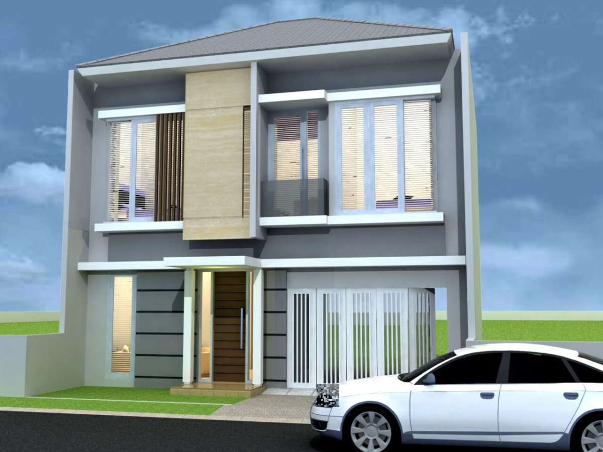 Rumah 2 Lantai Modern - SEON Digital Marketing