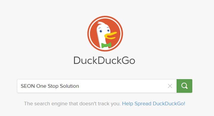 Search Engine Duckduckgo - SEON Digital Marketing